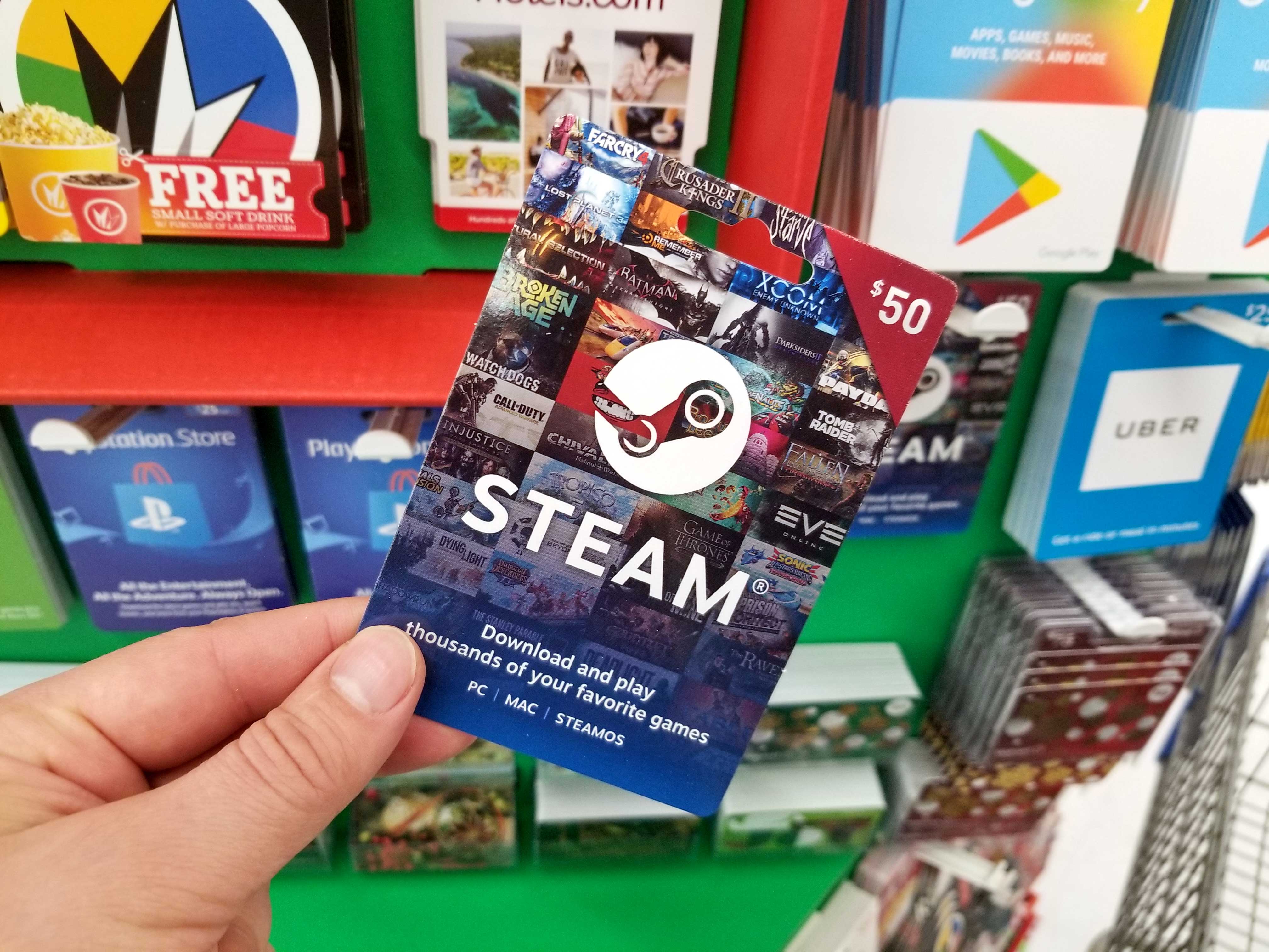 steam-gift-card, What Would You Gift, whatwouldyougift.com